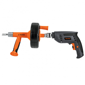 TRUPER DECA-25X Пістолет для чистки дренажних систем, сталь 7,6м