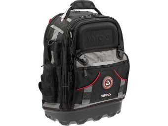 Рюкзак для інструментів YATO з 2 плечовими пасами,75 кишень,385x200x485 мм, з армованого нейлону [6]