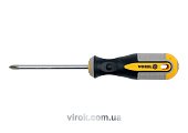 VOREL Викрутка хрестова : "Philips" PH1 х 100 мм. Cr-V  | 60964