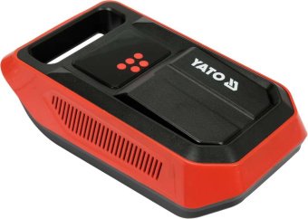 Компресор автомобільний з електрон. дисплеєм YATO: 12В, 120Вт, тиск- 1 МПа, 25л/хв, кабель- 3 м [12]