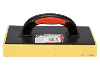 YATO Терка пластикова з губкою h= 40 мм YATO: 270 x 130 мм, для змивання керамічної плитки  | YT-519