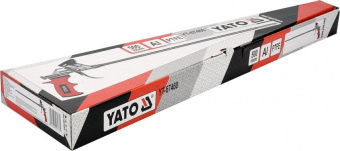 YATO Пістолет для нанесення монтажної піни YATO: подовжений аплікатор- 500 мм, алюмінієвий корпус  |