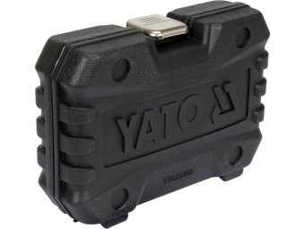 Торцеві головки до гвинтів колісних дисків авто BMW YATO: з квадратом- 1/2", компл. 22 шт [20]