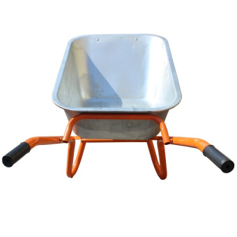 Будівельна тачка з посиленою рамою КВІТКА (90 л, 180 кг) (110-4002)