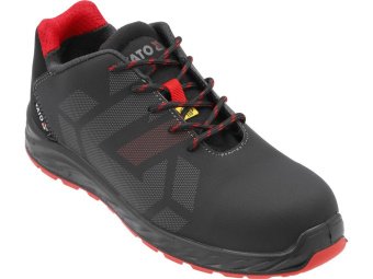 Туфлі робочі з синтетичної шкіри YATO PLATO S3S, розм. 40, з поліуретано-кевларовою підошвою [10]
