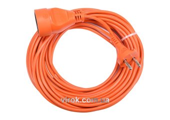 VOREL Кабель-подовжувач електромережевий 230 В присадибний l=10 м  | 82671