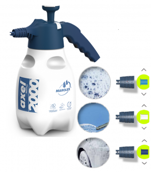 MAROLEX Піногенератор ручний Axel Acid 2000 : 2 л, 0,4MPa, VITON. 3 режими піни  | S124.102