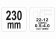 YATO Кліщі для обтискання і зачистки проводів YATO, L=230 мм. 20-12(AWG), 0.5-4 мм2  | YT-2299