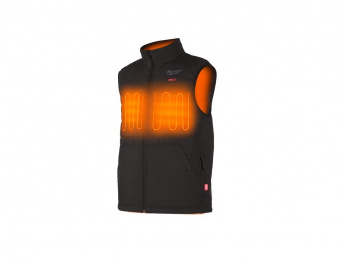 MILWAUKEE Жилет черный M12HPVBL2-0(L) | 4932480078