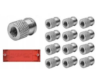 QBRICK SYSTEM Адаптери різьбові Threaded inserts М8 (12шт) (5901238258230)