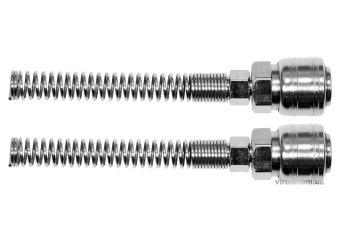 YATO Швидкоз'єднувальна муфта YATO з пружиною, до шлангу Ø=5х8 мм, 2 шт.  | YT-24100