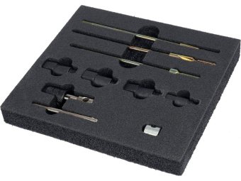 Набір для чистки отворів і гнізд "свічок" запалюван YATO M8х1,0; М10х1,0; М10х1,25; М12х1,25, 10 еле