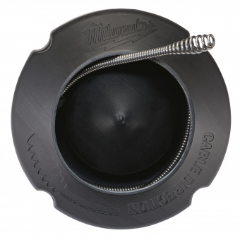 MILWAUKEE Тросик для прочистной машины 6мм x 7.6м spiral, bulb auger + барабан | 48532583