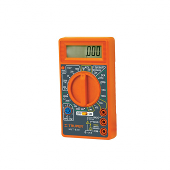 TRUPER MUT-830 Тестер, Мультиметр, Light-Duty, (200mV-500V) 1 Bat 9V