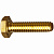 DIN 933 Болт латунный с шестигранной головкой полная резьба M 5x30
