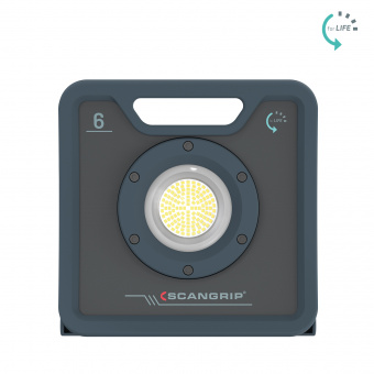 SCANGRIP Прожектор переносной 6000 lumen NOVA 6 for Life | 03.6203
