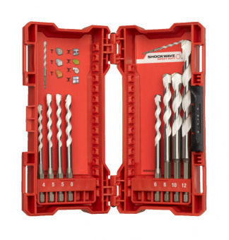 MILWAUKEE Набір свердл універсальних ShW HEX , (8шт) | 4932471112