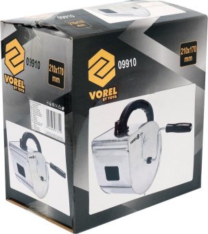 VOREL Пристрій для нанесення штукатурки ручний , 210х 170 мм, з оцинкованої сталі  | 09910