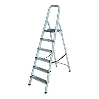 Стремянка алюмінієва 5 сходинок Technics | 70-105
