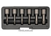 YATO Набір екстракторів YATO : квадрат 3/8". Ø= 2-10 мм, для гвинтів 8660 HRC 49-52. 6 Од.  | YT-062