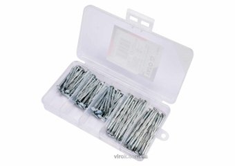 YATO Цвяхи оцинковані до бетону YATO : 3.5 х 50 мм, 3.5 х 70 мм, 106 шт. (DW) | YT-36510