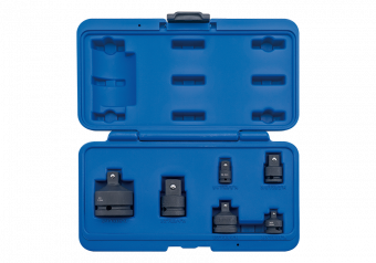 KING TONY Набор адаптеров ударных 1/4"+3/8"+1/2"+3/4" 6 предметов | 786P06