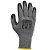 Рукавиці трикотажні з латексним покриттям КВІТКА Recodrag (12 пар, сірі) (110-1201-10)