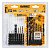 Набір свердел по металу DeWALT Black&Gold HSS-G, 14 шт: 1-8 мм, кейс Tough Case | DT70727