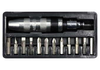 VOREL Викрутка ударна : 12 насадок  | 65123