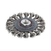 Wolfcraft дисковая проволочная щетка из нержавеющей стали Ø 100 x 15 // 2701000