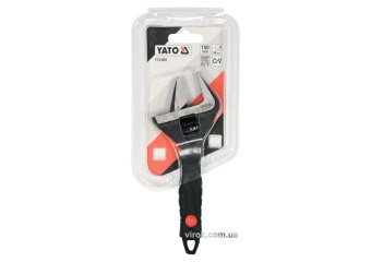 YATO Ключ розвідний YATO : L= 150 мм. з розводом губ- 34 мм. Сr-V  | YT-21655
