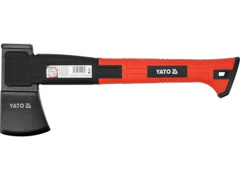 Сокира теслярська YАТО: обух m= 0,9 кг, держак з нейлону [4/16]