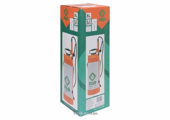 FLO Оприскувач ранцевий 0,2 MPa з манометром, шлангом і подовженням. Бачок-8 л  | 89520