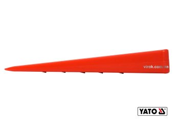 YATO Клин для розколювання дерев пластиковий YATO : 205 x 72 x 30 мм, 220 г  | YT-79882