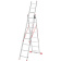 Детально фото Драбина алюмінієва 3-х секційна Квітка PRO (3х8 сходинок) (110-9308) на shurup.ua Драбина алюмінієва 3-х секційна Квітка PRO (3х8 сходинок) (110-9308)
