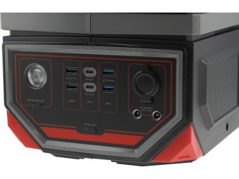 Портативна станція YATO 917 ВтГод, вихід- 1,2 кВт, порти: 230V AC / USB