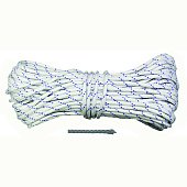 Шнур поліпропіленовий плетений, d=6мм, 50м Україна | 69-685