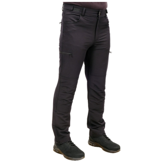 YATO Штани робочі для літнього сезону, чорні YATO, розмір L; 7 кишень, 94%- поліестер, 6%-еластан  |