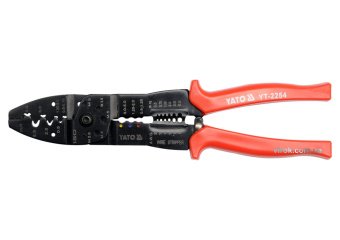 YATO Кліщі для обтискання і зачистки проводів YATO, L=250 мм  | YT-2254