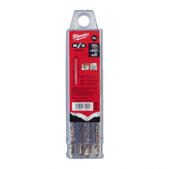 Milwaukee Бур SDS+ 5х110 (10шт) // 4932371702