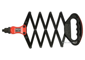 YATO Заклепочник "гармошка" YATO для нітів Ø=2.4; 3.2; 4.0; 4.8; 6.4 мм, l=240-810 мм  | YT-36060