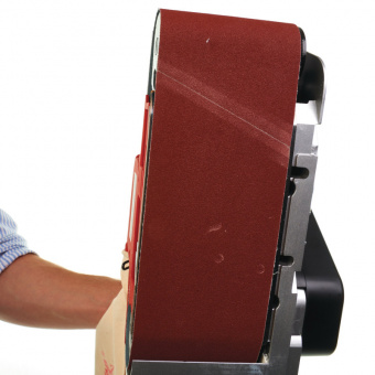 MILWAUKEE Шліфмашина стрічкова , BS 100 LE, 1150Вт, довжина стрічки 620мм | 4933385150