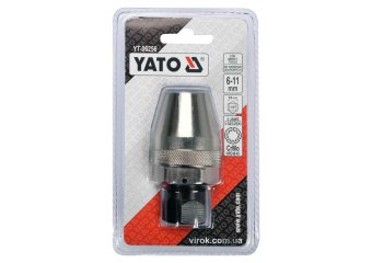 YATO Шпилькокрут ударний цанговий YATO : 1/2" або ключа М24, і шпильок Ø= 6 -11 мм, Cr-Mo  | YT-0625