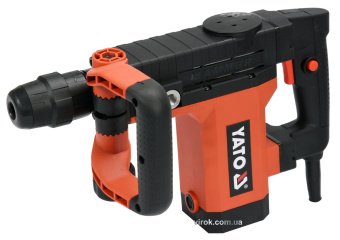 YATO Молот відбійний SDS-MAX мережевий YATO : P= 1150 Вт, J = 15 Дж. 5100 удар/хв  | YT-82133