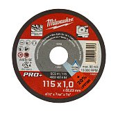 MILWAUKEE Отрезной диск SCS 41/115x1 PRO+ (1 шт) (заказ кратно 50 шт) | 4932451484