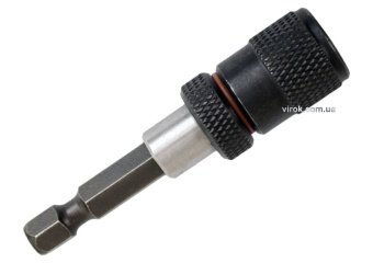 USH Тримач магнітний насадок викруткових 1/4", L=60 мм, швидкозатискний+рег.висоти Уп.1шт(блістер) |