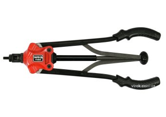 YATO Заклепочник дворучний YATO для нітогайок М3; М4; М5; М6; М8; М10; М12; l=420 мм в футлярі  | YT