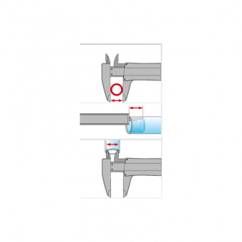 WIHA Часовой штангенциркуль dialMax WIHA 27082 | W27082