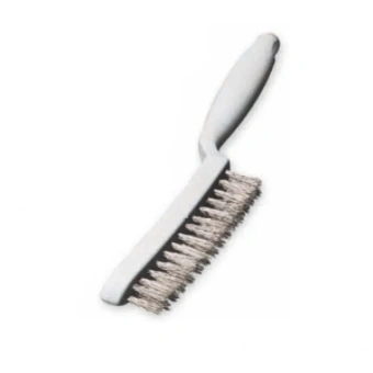 Щетка ручная специальная 285х130мм,Латунная проволока0.35 мм, 4-рядная LESSMANN