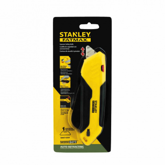 STANLEY Нож "FATMAX® Box Box" безопасный с выдвижным трапециевидным лезвием